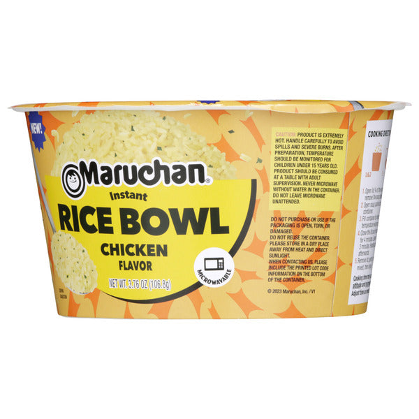 Maruchan Instant Rice Bowl Chicken, 3.76 oz