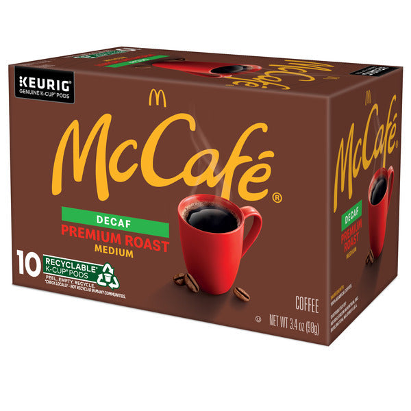 McDonald’s McCafé Decaf Premium Roast Medium Coffee K-Cup Pods
