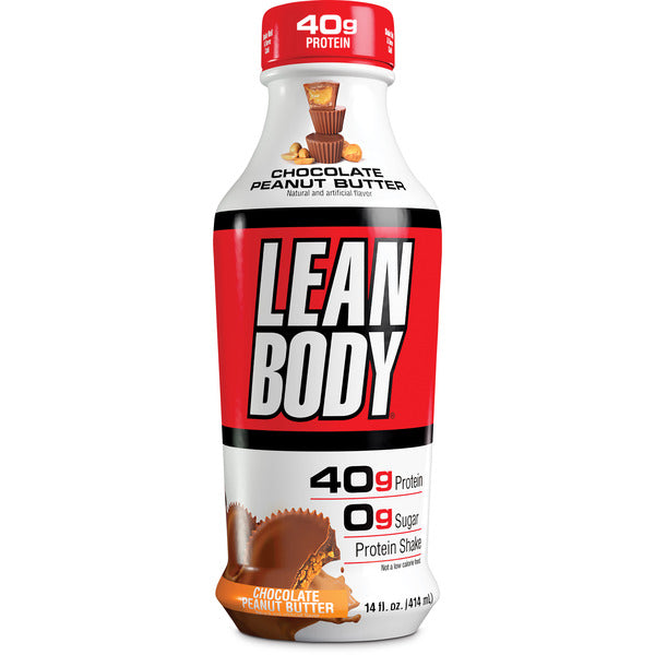Lean Body Ready-to-Drink Protein Shake, Chocolate Peanut Butter