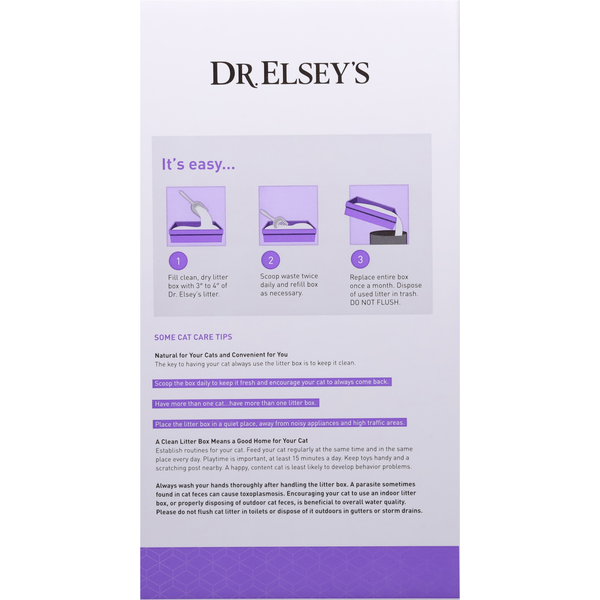 Dr. Elsey's Multi-Cat Strength Unscented Scoopable Litter