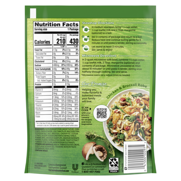 Knorr Pasta Sides Chicken Broccoli
