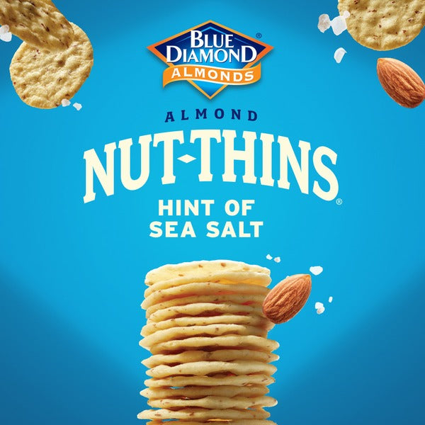 Blue Diamond Crackers, Hint of Sea Salt