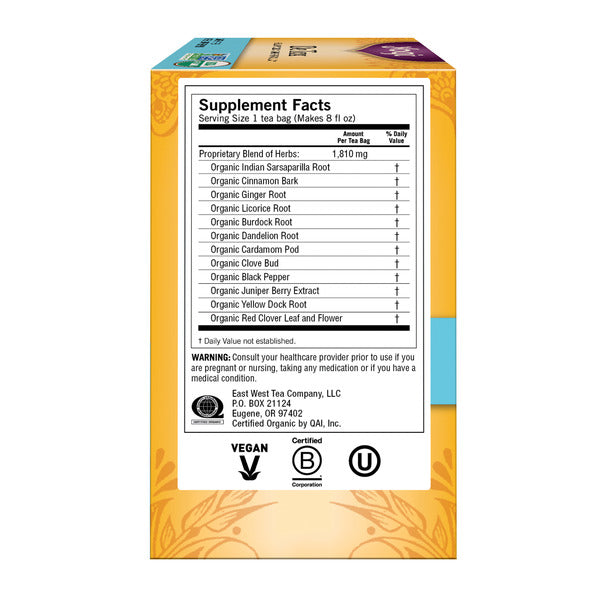 Yogi Tea Herbal Tea, DeTox, Caffeine Free