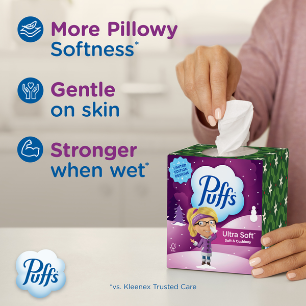 Puffs Ultra Soft Facial Tissues