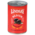 Lindsay Olives, Black Ripe Pitted, Medium