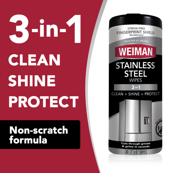 Weiman Stainless Steel Appliance Wipes