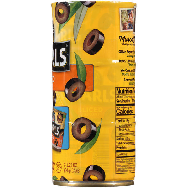 Pearls Sliced California Ripe Olives