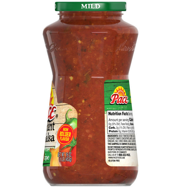 Pace Restaurant Style Salsa, Mild