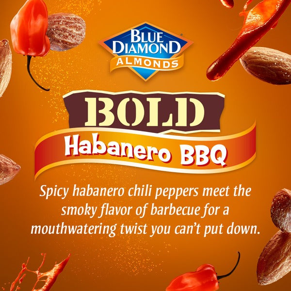 Blue Diamond Blue Daimond BOLD Almonds, Habanero BBQ
