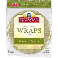 Toufayan Bakeries Garlic Pesto Wraps️