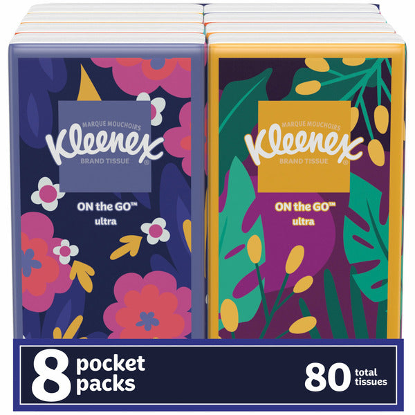 Kleenex On-the-Go Facial Tissues 3 Ply