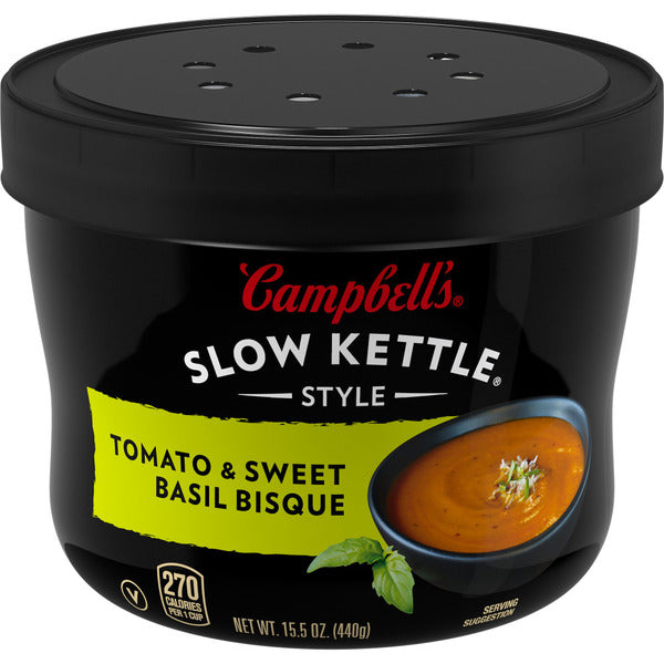 Campbell's Slow Kettle Tomato & Sweet Basil Bisque