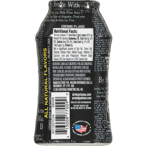 AriZona Liquid Water Enhancer, Iced Tea Lemonade, Half & Half