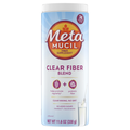 Metamucil Fiber Supplement, Unflavored Clear Mixing Powder