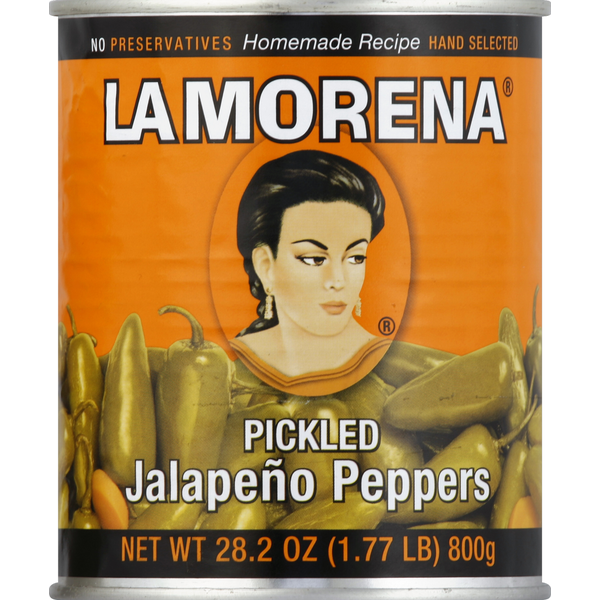La Morena Jalapeno Peppers, Pickled