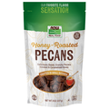 NOW Real Food Pecans, Honey-Roasted