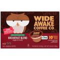Wide Awake Mild Roast Breakfast Blend Decaffeinated 100% Arabica Coffee Single Serve Pods