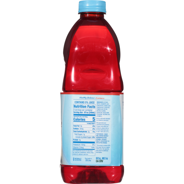 Old Orchard Healthy Balance Cranberry Juice Cocktail