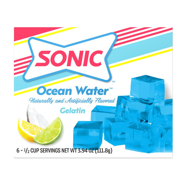 SONIC Gelatin Ocean Water (6 Servings)