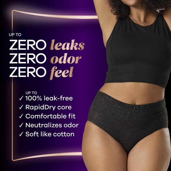 Always Discreet Discreet Boutique Underwear, S/M