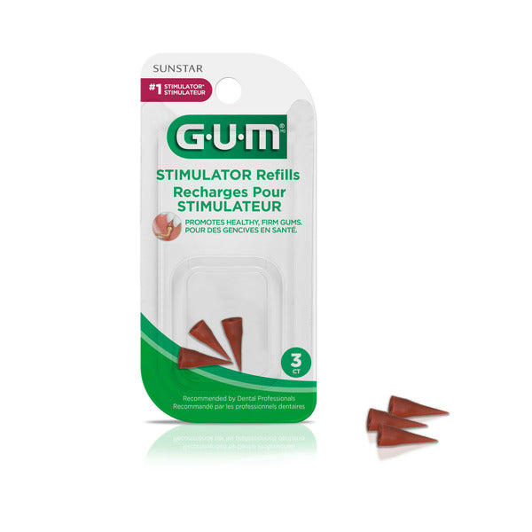 Sunstar GUM GUM  Stimulator Rubber Tip Refills