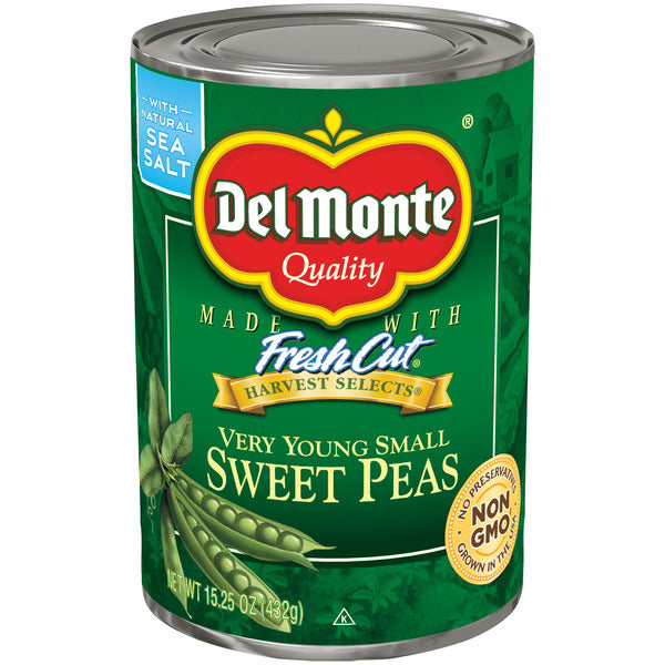 Del Monte Sweet Peas, Very Young Small