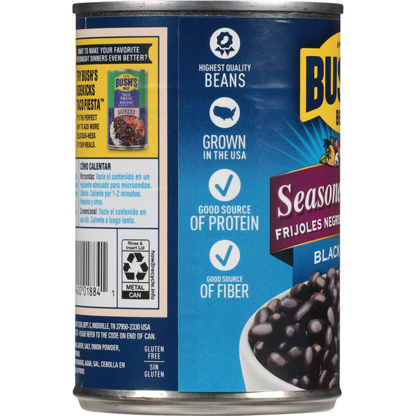 Bush's Best Seasoned Recipe Black Beans