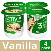 Activia Vanilla Probiotic Yogurt, Delicious Low Fa...
️