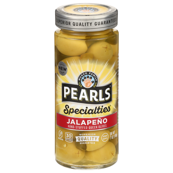 Pearls Specialties Jalapeño Stuffed Queen Olives