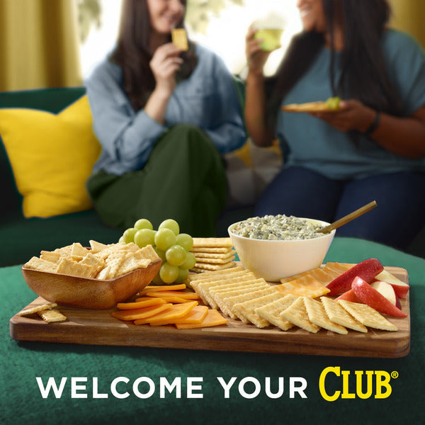 Club Minis Parmesan Garlic Crackers, Lunch Snacks, 11 oz