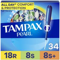 TAMPAX Pearl, Triple Pack Regular,Super,Super Plus...
️
