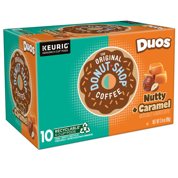 The Original Donut Shop Duos Nutty + Caramel K-Cup Pods