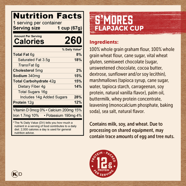 Kodiak S'mores Power Flapjack Cup