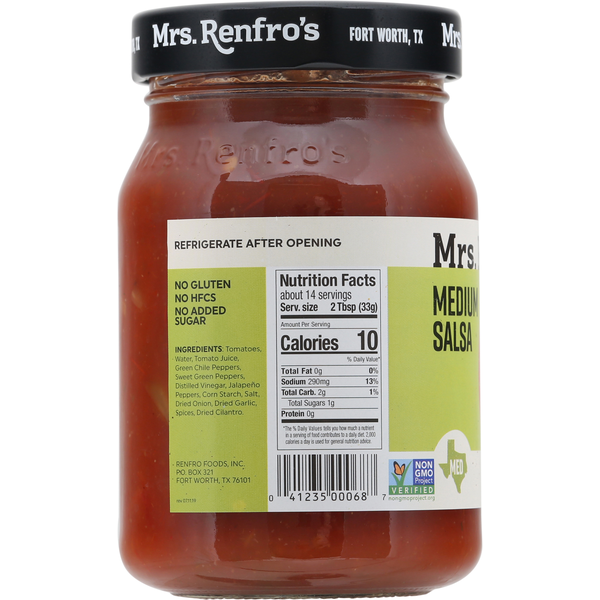 Mrs. Renfro's Salsa, Medium