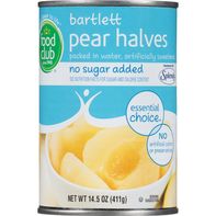 Food Club Pear Halves, Bartlett️