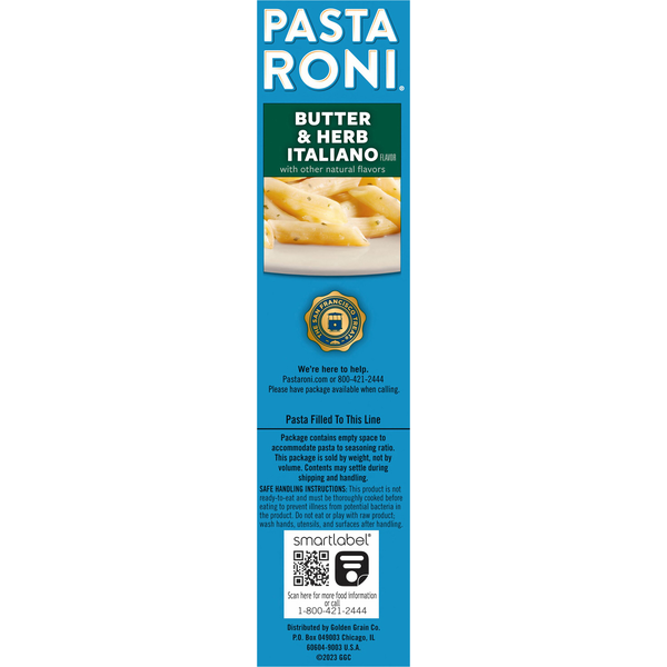 Pasta Roni Penne, Butter & Herb Italiano Flavor