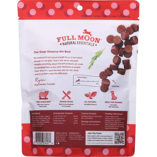 Full Moon Dog Treats, Savory Bites