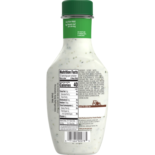 Bolthouse Farms Yogurt Dressing & Dip, Cilantro Avocado
