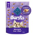 Blue Buffalo Bursts Crunchy Cat Treats, Chicken Liver and Beef