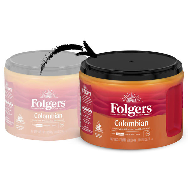Folgers Colombian Ground Coffee, Medium Roast
