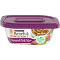 Purina Beneful High Protein, Wet Dog Food With Gravy, Prepared Meals Simmered Beef Entree