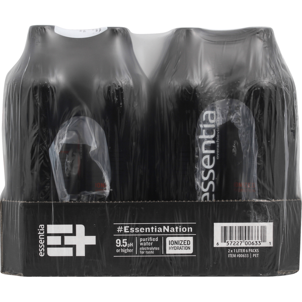 Essentia Water, Purified, 6 Pack