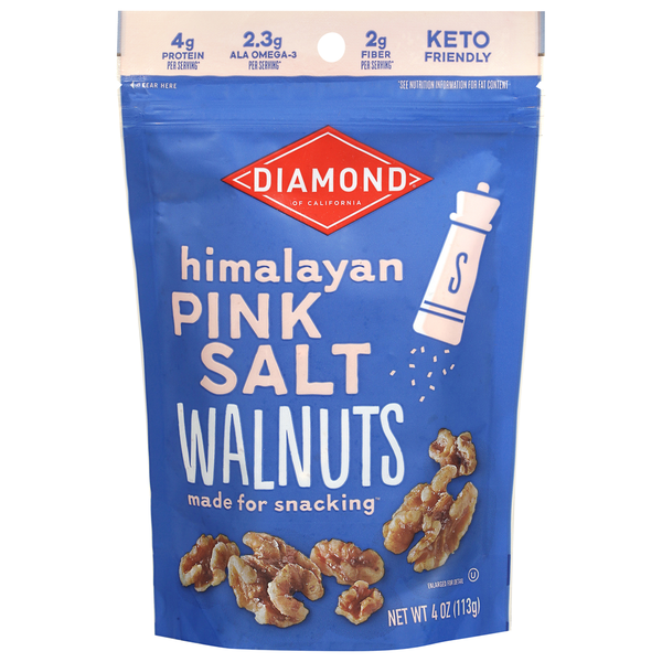 Diamond Himalayan Pink Salt Walnuts