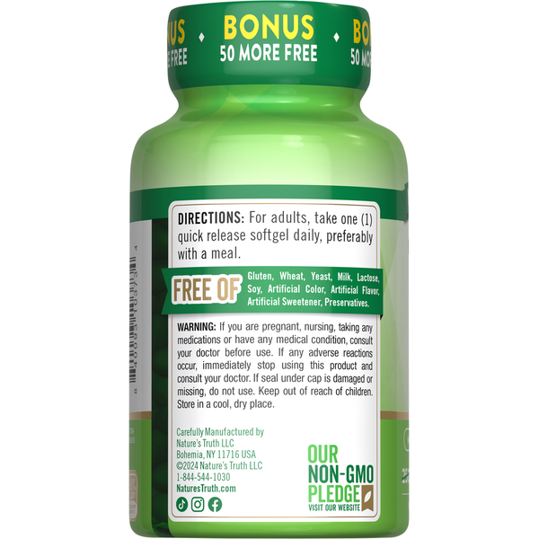 Nature's Truth Vitamin D3 Softgel
