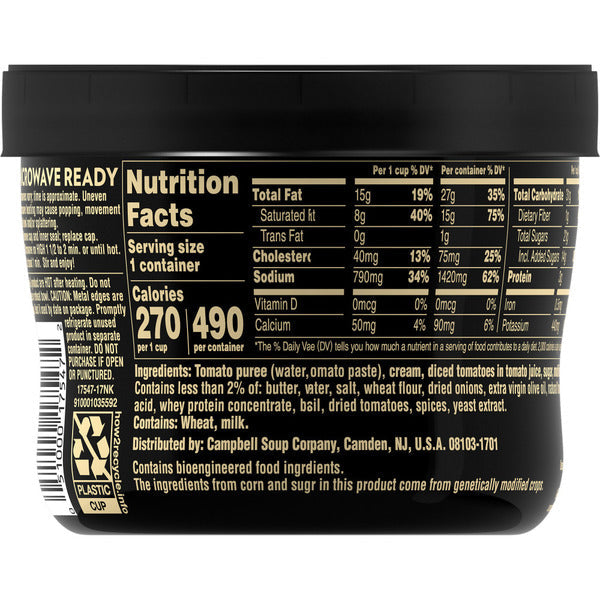Campbell's Slow Kettle Tomato & Sweet Basil Bisque
