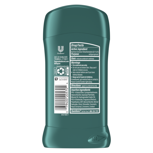 Degree Cool Comfort Antiperspirant and Deodorant