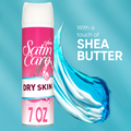 Gillette Satin Care Dry Skin Shave Gel for Women