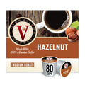 Victor Allen's Coffee Hazelnut Flavored, Medium Roast, Single Serve Coffee Pods