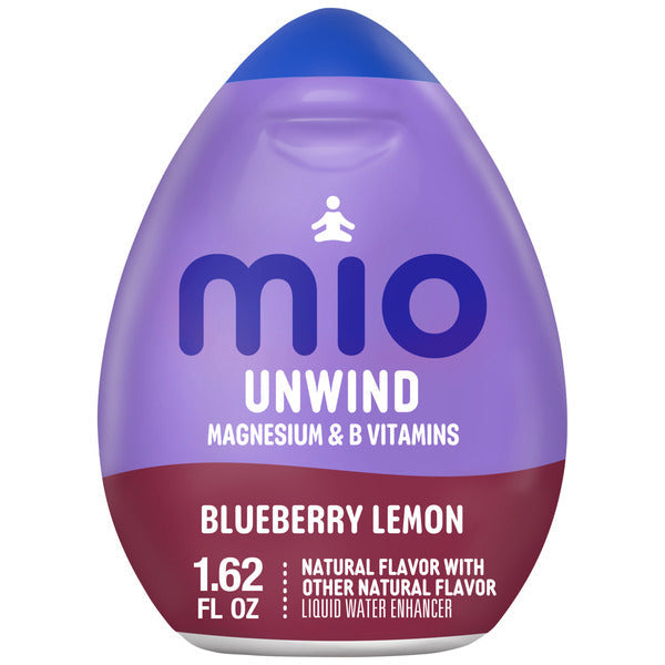 MiO Unwind Blueberry Lemon Liquid Water Enhancer with Magnesium & B Vitamins