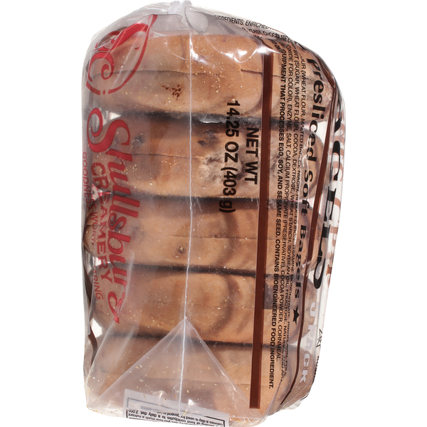Shullsburg Creamery Presliced Chocolate Chip Bagels